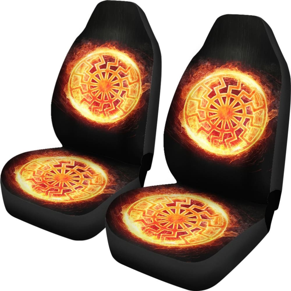 Viking Symbol Car Seat Covers 093223 - YourCarButBetter