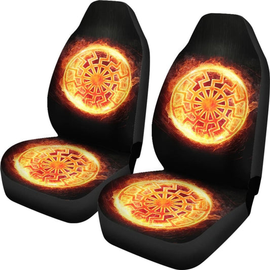 Viking Symbol Car Seat Covers 093223 - YourCarButBetter