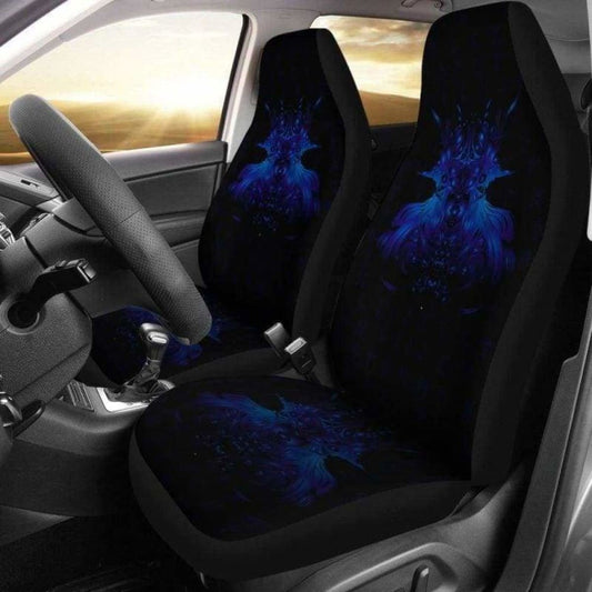 Viking Tyr’S Wolf Fenrir Skoll And Hati Car Seat Covers 144909
