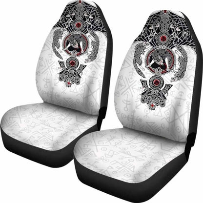 Viking Tyr’S Wolf Fenrir Skoll And Hati Car Seat Covers 144909