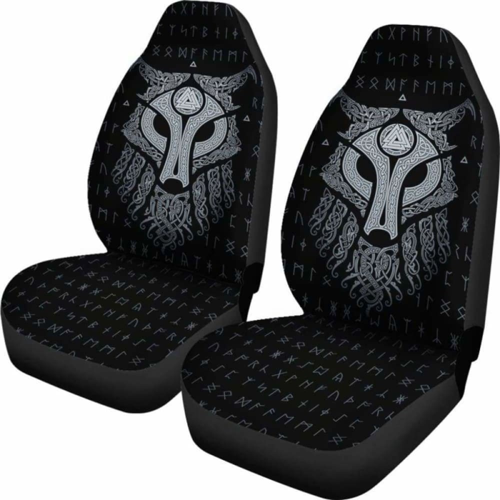 Viking Ulfhednar Symbol Car Seat Covers 105905 - YourCarButBetter