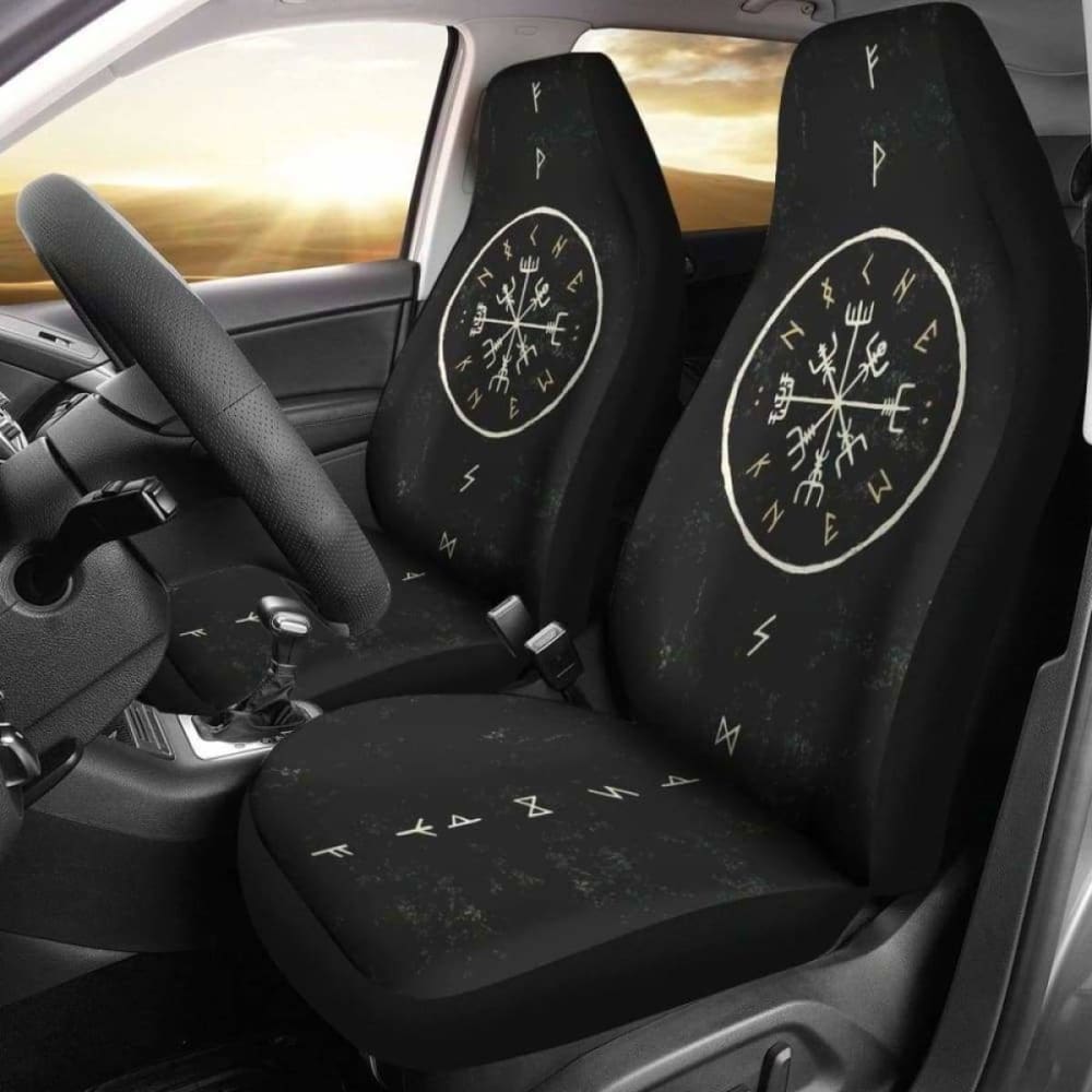 Viking Vegvisir The Norse God Car Seat Covers 144909