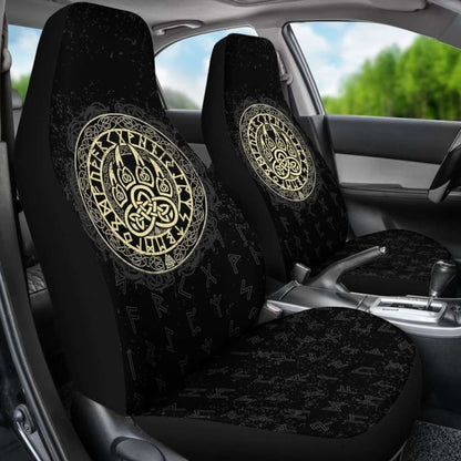 Vikings Car Seat Covers Wolf 105905 - YourCarButBetter