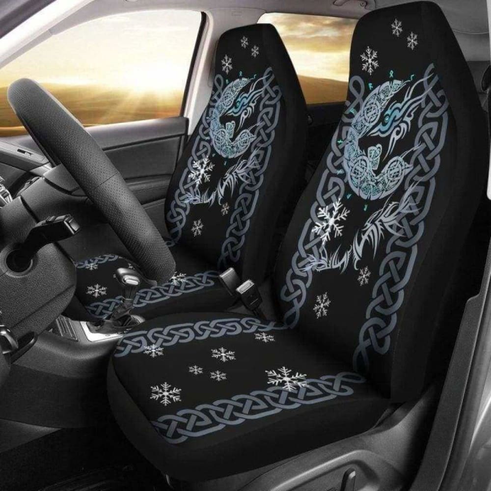 Vikings Tyr’S Wolf Fenrir Car Seat Covers 144909