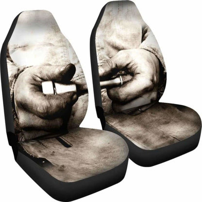 Vintage Mechanic Car Seat Covers 174914 - YourCarButBetter