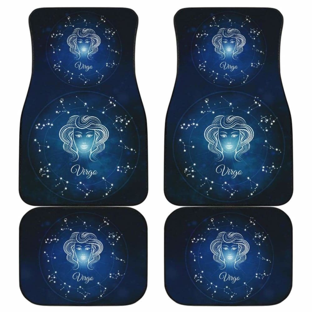 Virgo Zodiac Sign Car Floor Mats Amazing Gift 211902