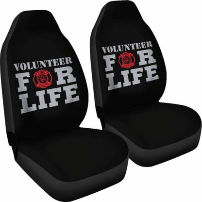 Volunteer For Life Firefighter Car Seat Covers 101211