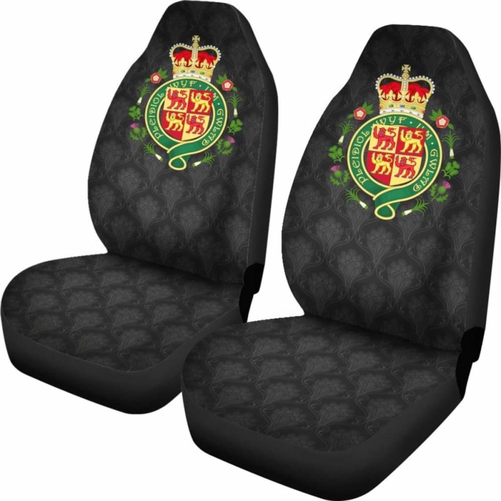 Wales Coat Of Arms Car Seat Covers Amazing 105905 - YourCarButBetter