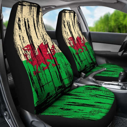 Wales Grunge Flag Car Seat Cover 1 232125 - YourCarButBetter