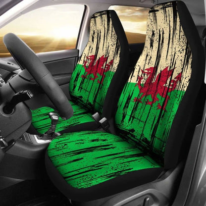Wales Grunge Flag Car Seat Cover 1 232125 - YourCarButBetter