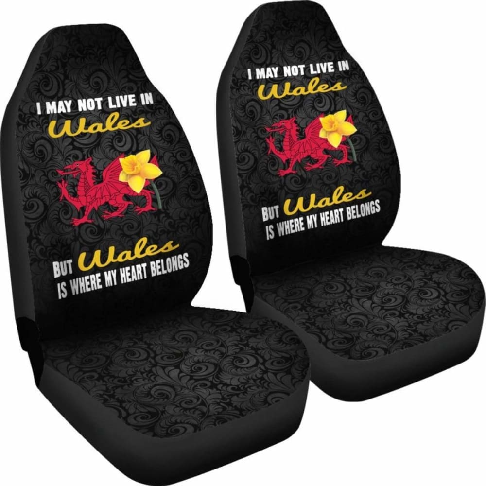 Wales Where My Heart Belongs Car Seat Covers 2 174914 - YourCarButBetter