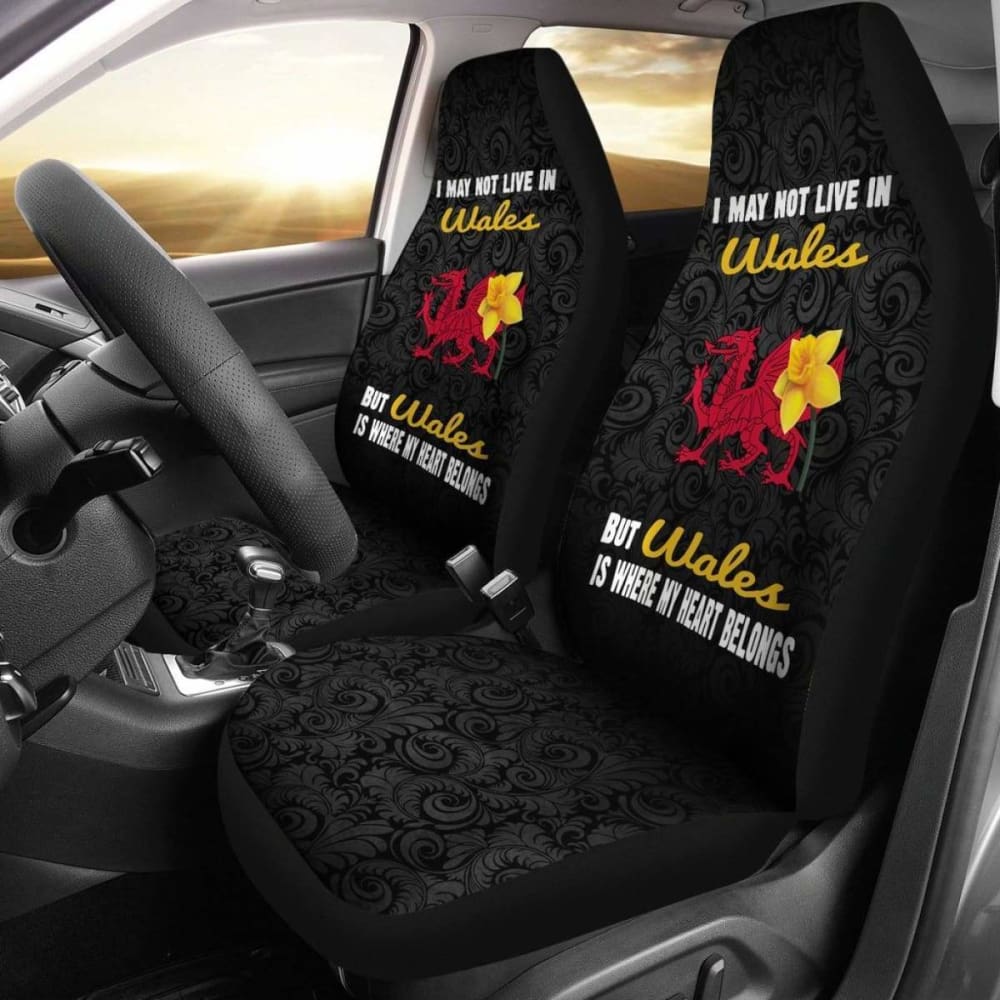 Wales Where My Heart Belongs Car Seat Covers 2 174914 - YourCarButBetter