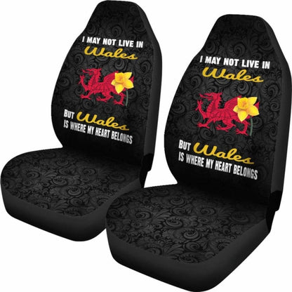 Wales Where My Heart Belongs Car Seat Covers 2 174914 - YourCarButBetter