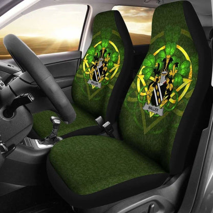 Waller Ireland Car Seat Cover Celtic Shamrock (Set Of Two) 154230 - YourCarButBetter