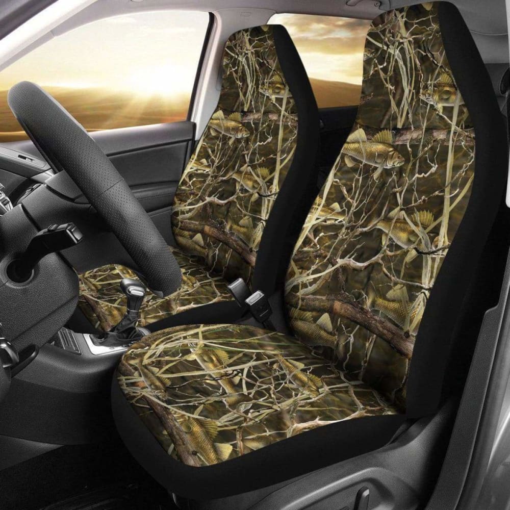 Walleye Camo Designed Seat Covers 112608