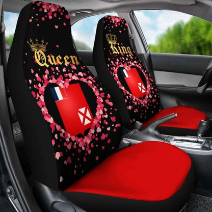 Wallis And Futuna Car Seat Cover Couple King/Queen (Set Of Two) 153908 - YourCarButBetter
