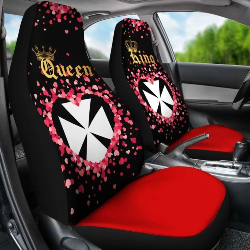 Wallis And Futuna Car Seat Cover Couple King/Queen (Set Of Two) 153908 - YourCarButBetter