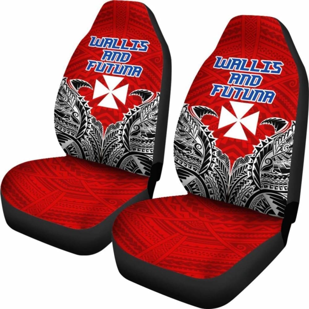 Wallis And Futuna Car Seat Covers - Wallis And Futuna Coat Of Arms Premium - Amazing 1 105905 - YourCarButBetter