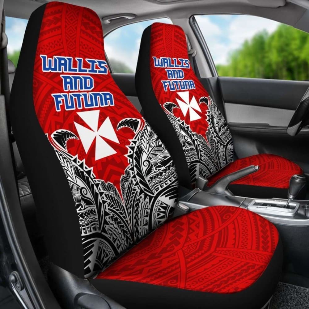 Wallis And Futuna Car Seat Covers - Wallis And Futuna Coat Of Arms Premium - Amazing 1 105905 - YourCarButBetter