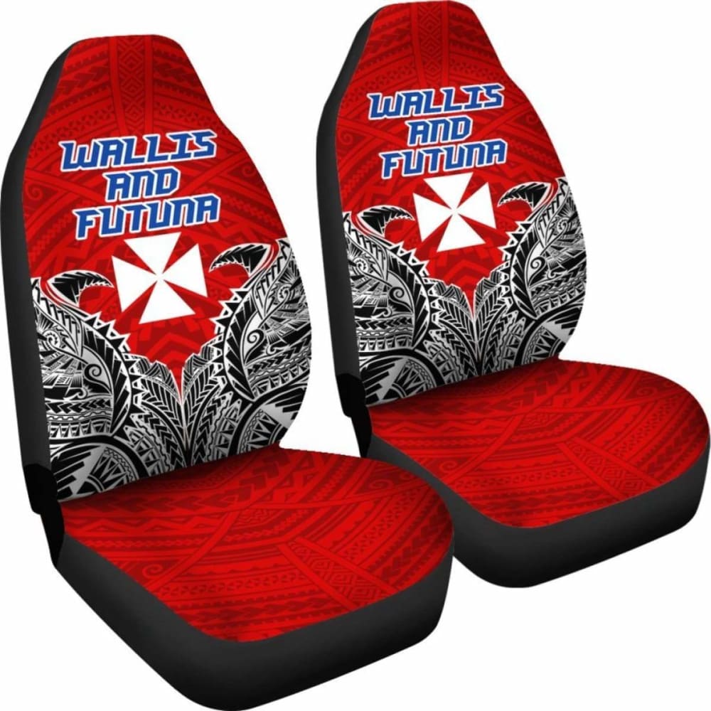 Wallis And Futuna Car Seat Covers - Wallis And Futuna Coat Of Arms Premium - Amazing 1 105905 - YourCarButBetter