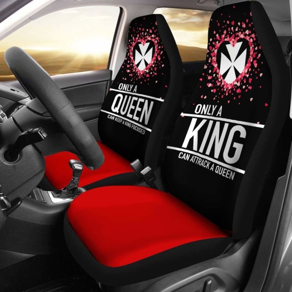 Wallis And Futuna Car Seat Covers Couple Valentine Nothing Make Sense (Set Of Two) 153908 - YourCarButBetter