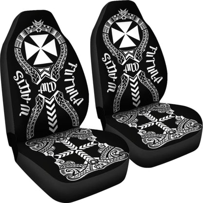 Wallis And Futuna Car Seat Covers Polynesian Tribal 105905 - YourCarButBetter