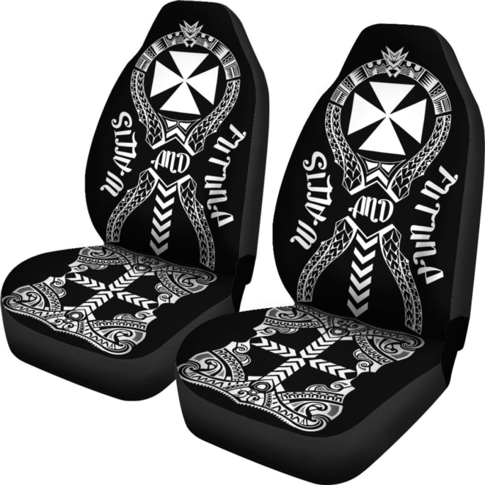 Wallis And Futuna Car Seat Covers Polynesian Tribal 105905 - YourCarButBetter