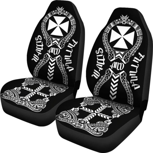 Wallis And Futuna Car Seat Covers Polynesian Tribal 105905 - YourCarButBetter