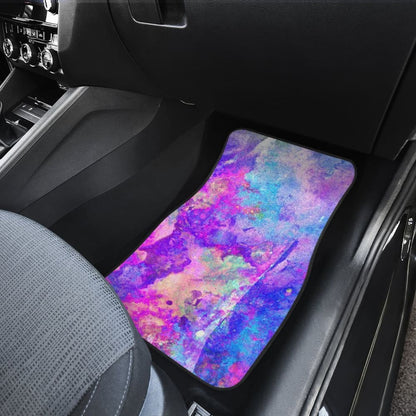 Water Colour Purple Car Mats 174510 - YourCarButBetter