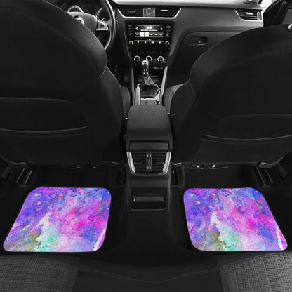 Water Colour Purple Car Mats 174510 - YourCarButBetter