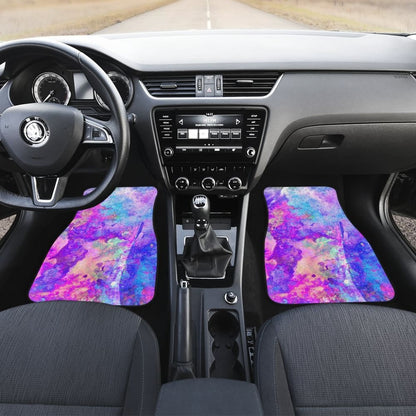 Water Colour Purple Car Mats 174510 - YourCarButBetter