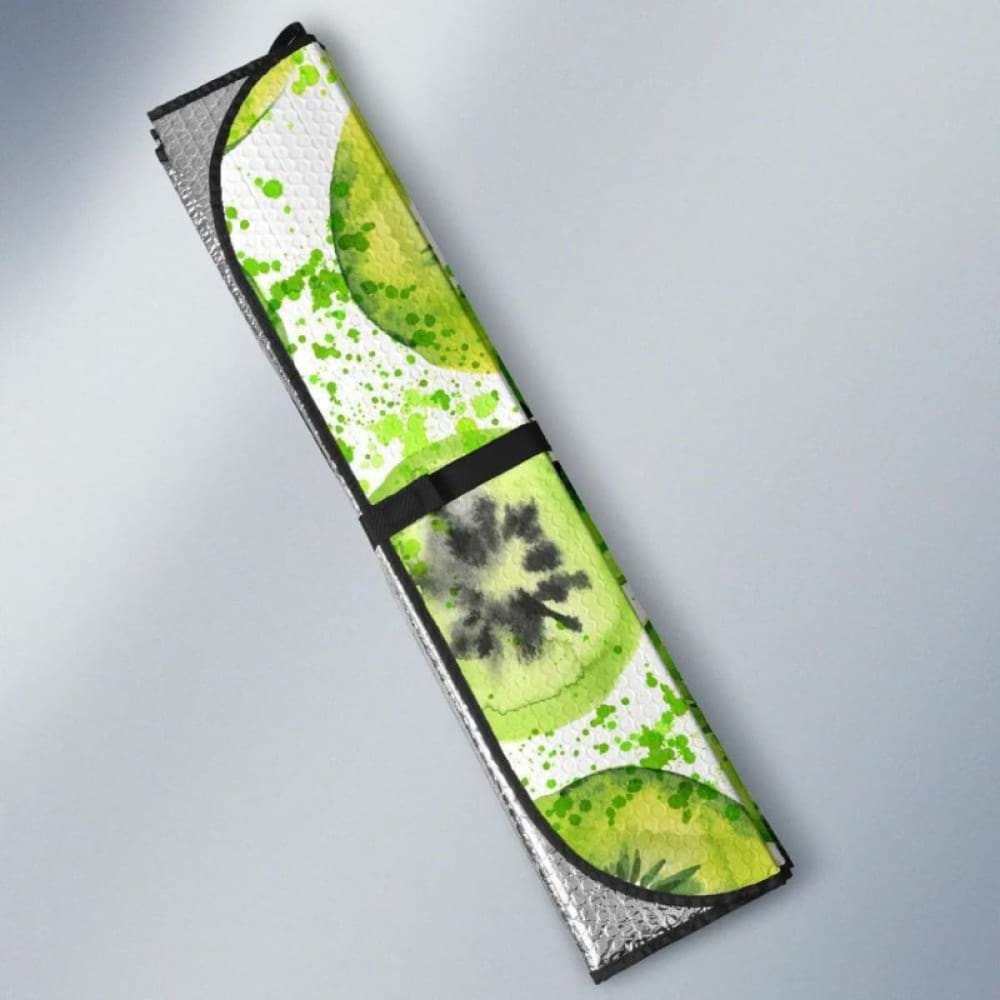 Watercolor Kiwi Pattern Car Auto Sun Shades 460402 - YourCarButBetter