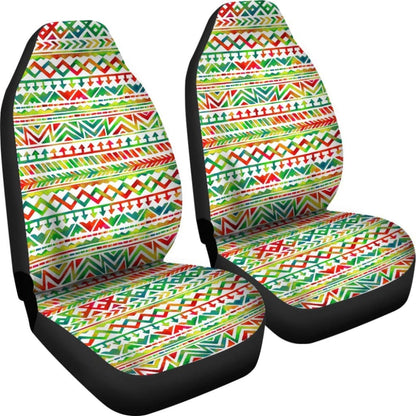 Watercolor Red Colorful Car Seat Cover 174510 - YourCarButBetter