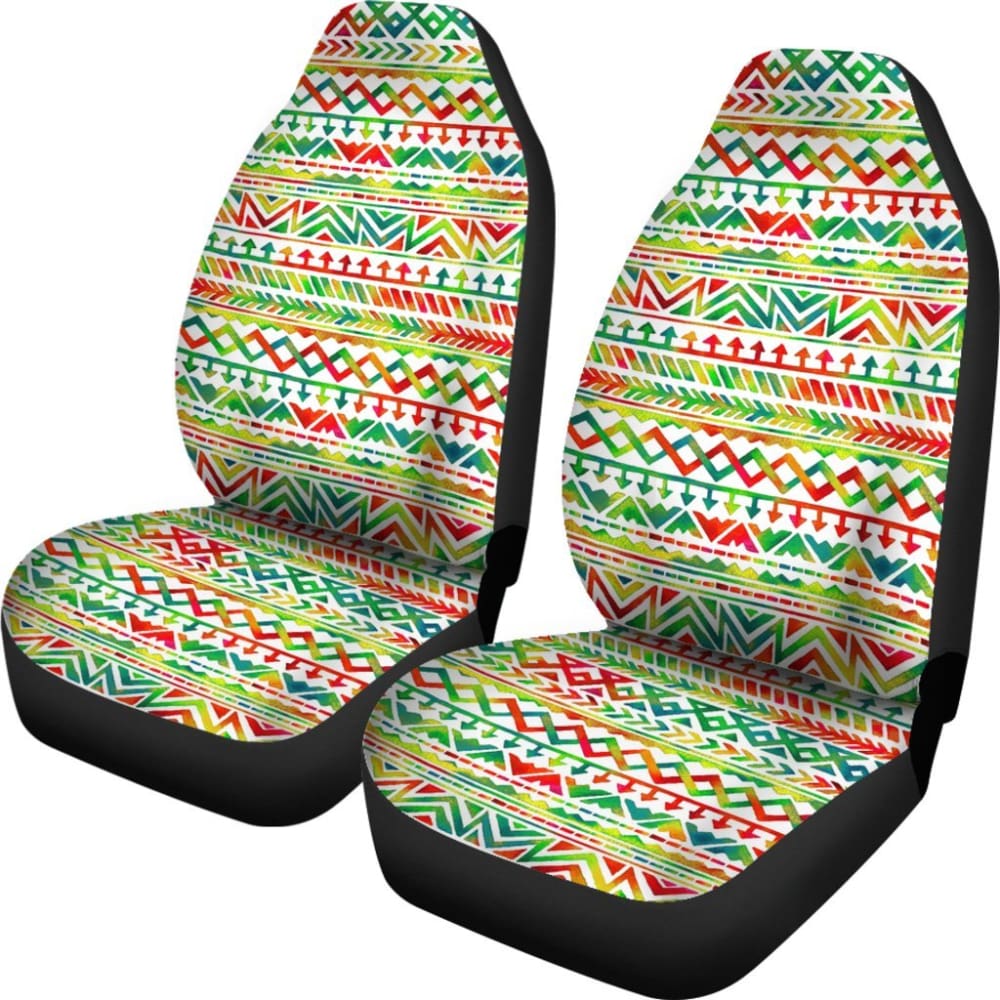 Watercolor Red Colorful Car Seat Cover 174510 - YourCarButBetter