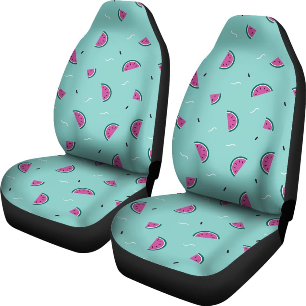 Watercolor Watermelon Pattern Print Car Seat Covers 210507 - YourCarButBetter