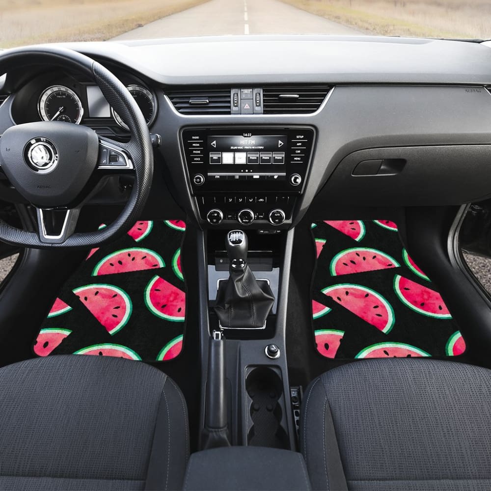 Watermelon Cute Gifts Pattern Print Car Floor Mats 210507 - YourCarButBetter