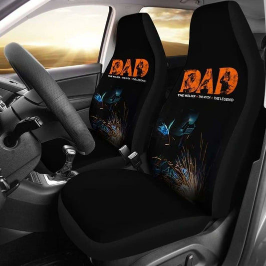 Welder Dad Car Seat Covers 174914 - YourCarButBetter