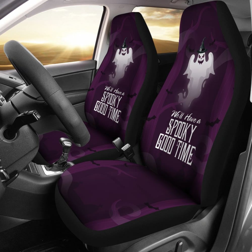 We’ll Have A Spooky Good Time Car Seat Covers 211110 - YourCarButBetter