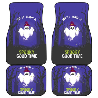 We’ll Have A Spooky Good Time Ghost For A Cute Ghost Car Floor Mats 211110 - YourCarButBetter