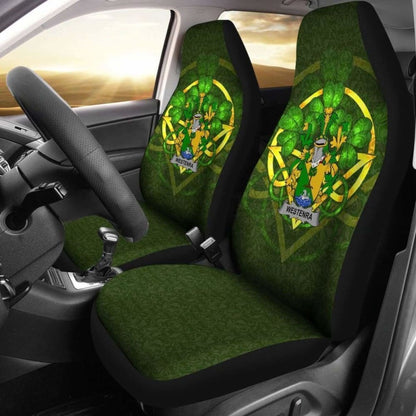 Westenra Ireland Car Seat Cover Celtic Shamrock (Set Of Two) 154230 - YourCarButBetter