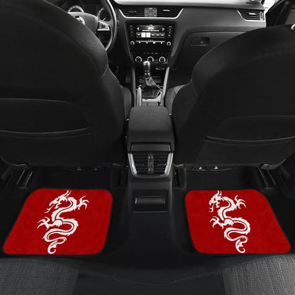 White Dragon The Celtic Car Floor Mats 211803 - YourCarButBetter