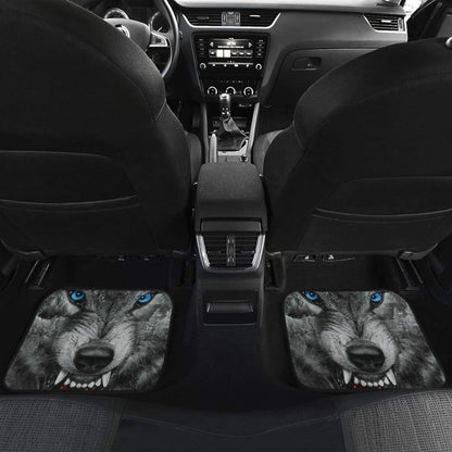 Wild Fierce Wolf Car Floor Mats 212502
