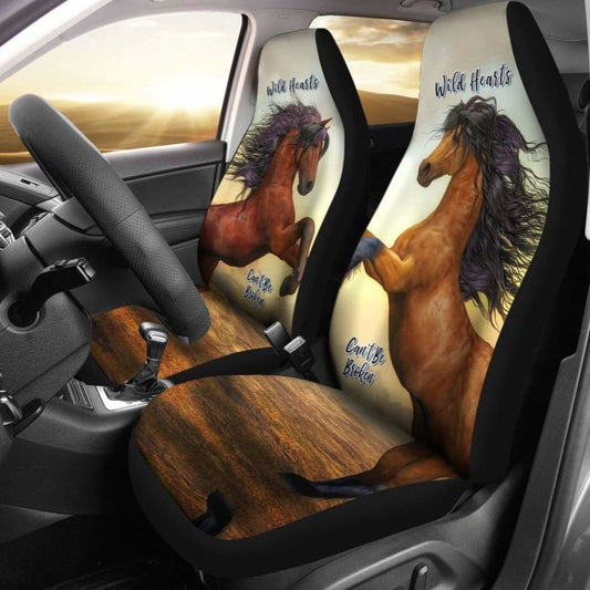 Wild Hearts Can’T Be Broken Car Seat Covers For Horse Lovers 170804