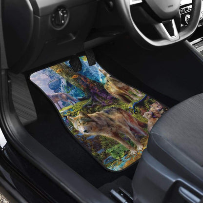 Wild Wolf Car Floor Mats 212402