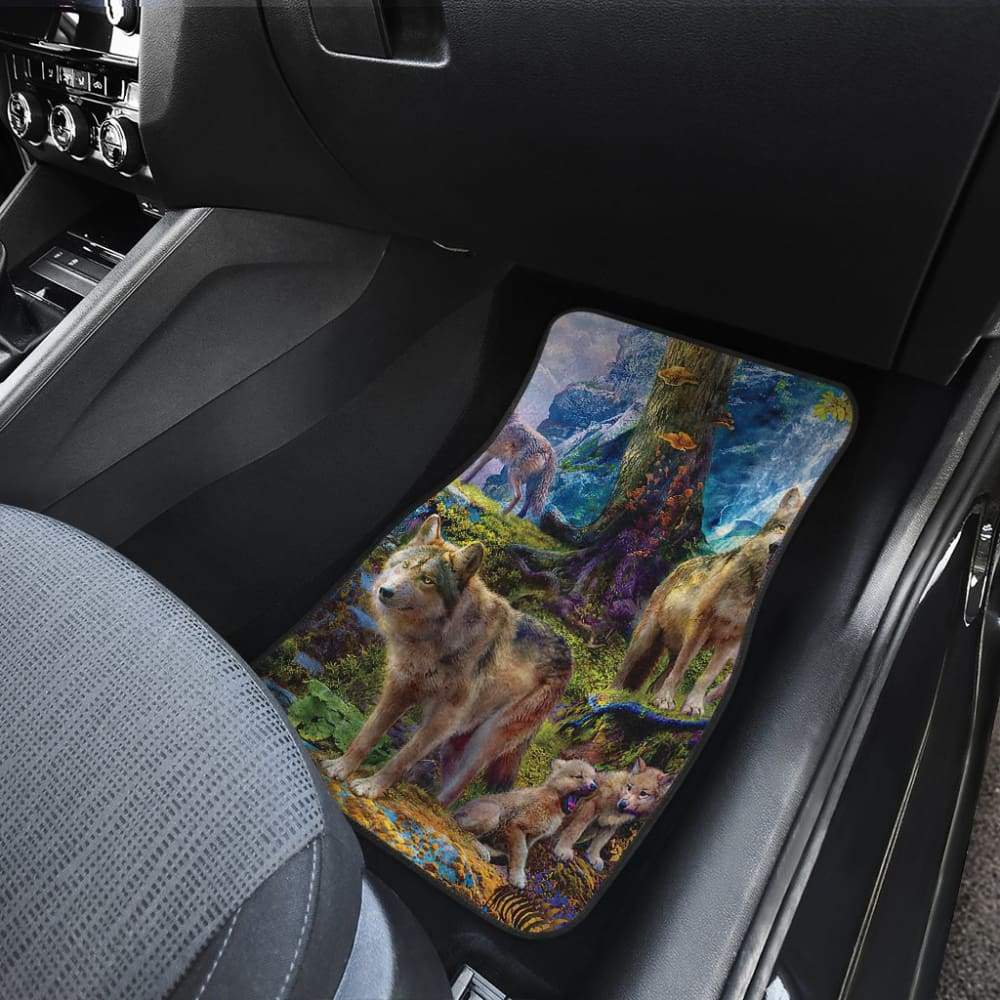 Wild Wolf Car Floor Mats 212402