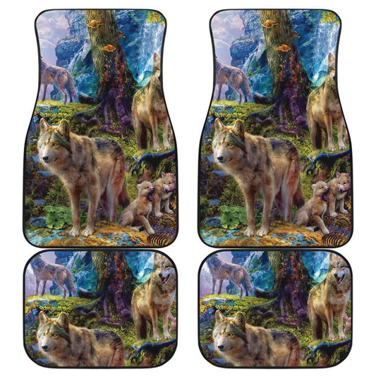 Wild Wolf Car Floor Mats 212402