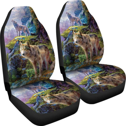 Wild Wolf Car Seat Covers 212402