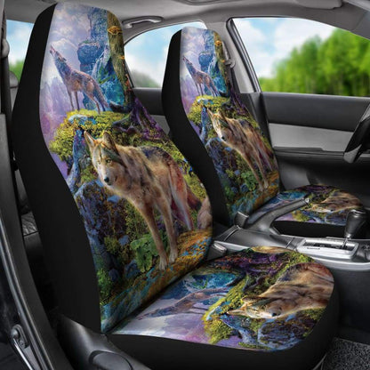 Wild Wolf Car Seat Covers 212402