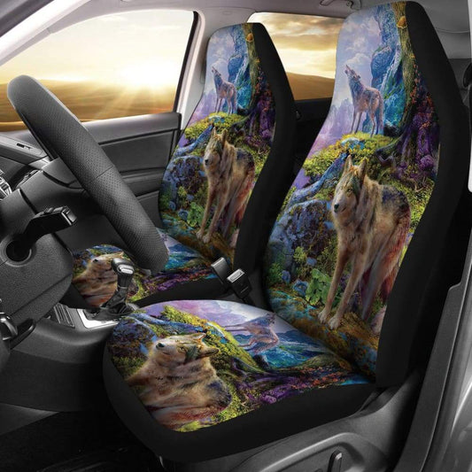 Wild Wolf Car Seat Covers 212402