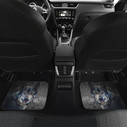 Wild Wolf Front And Back Car Mats - Make Your Own Styles